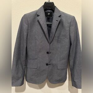H&M jacket 34R blue